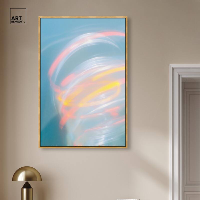 Swirling Light I Canvas by Art Remedy