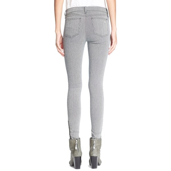 black pinstripe jeans womens