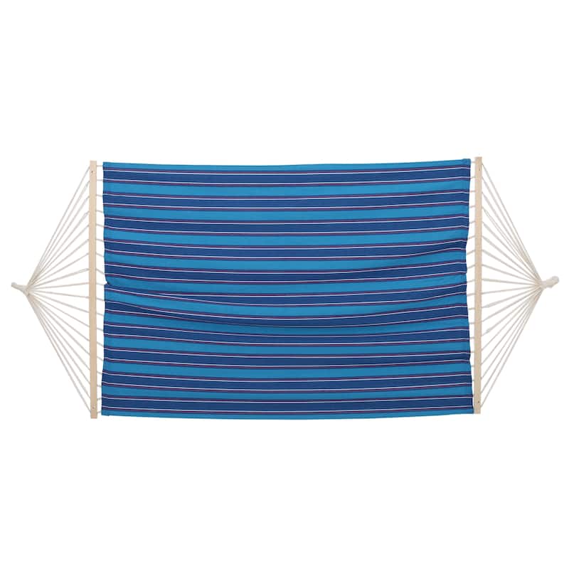 Grand Cayman Hammock Fabric (NO STAND) by Christopher Knight Home - Blue Stripe