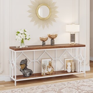 71 Inches Extra Long Console Table Sofa Table with Open Storage Shelf Narrow Long Sofa Tables Entry Table Behind Couch Table On Sale Bed Bath Beyond 36930215