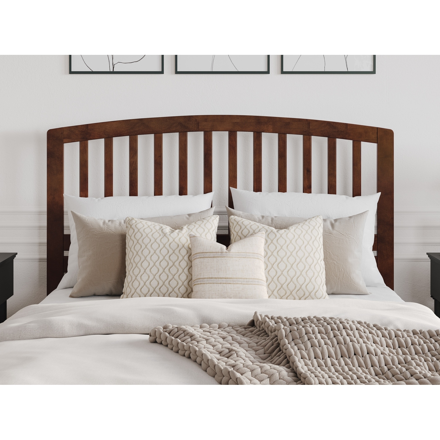 AFI Richmond Headboard with Attachable Charger - Picture 21 of 30