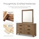 preview thumbnail 9 of 11, Furniture of America Nyess Modern Chestnut Brown 4-Piece Wood Kids Bedroom Set