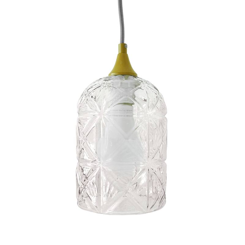 Pendant Lamp - Gold and Clear