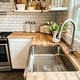 preview thumbnail 5 of 10, Lange Crafted Stainless Steel 32" Single Bowl Farmhouse Apron Front Undermount Kitchen Sink