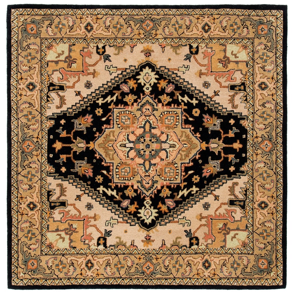 SAFAVIEH Handmade Heritage Carrol Traditional Oriental Wool Rug