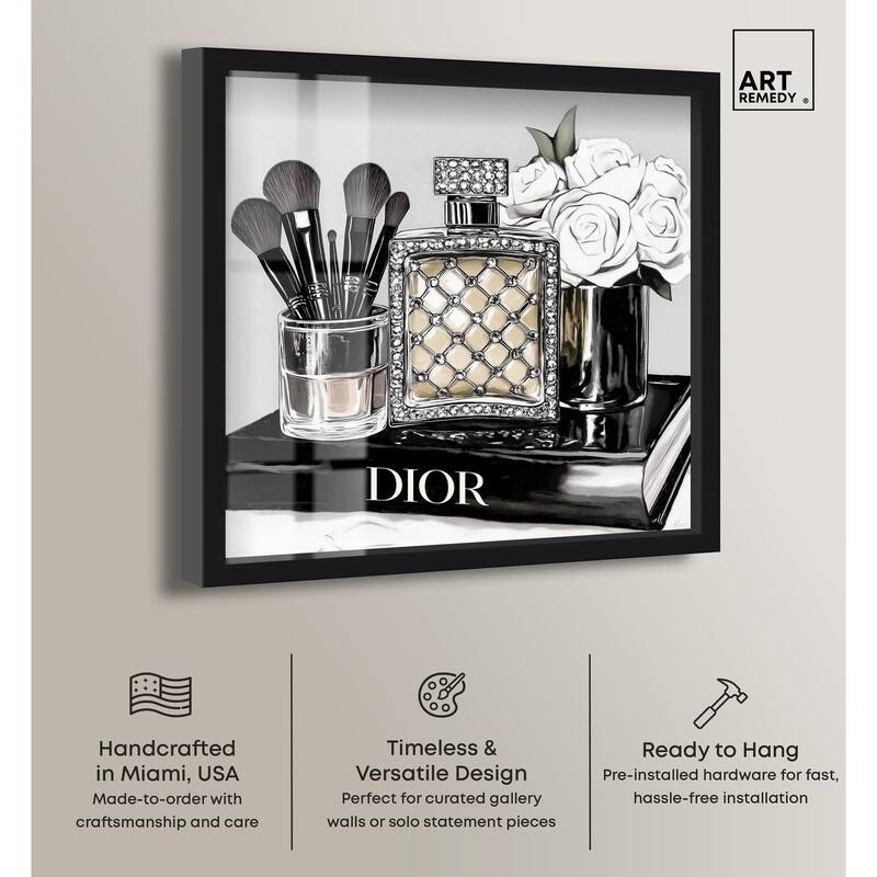 Classy Ink Glam Setup Shadowbox by Art Remedy