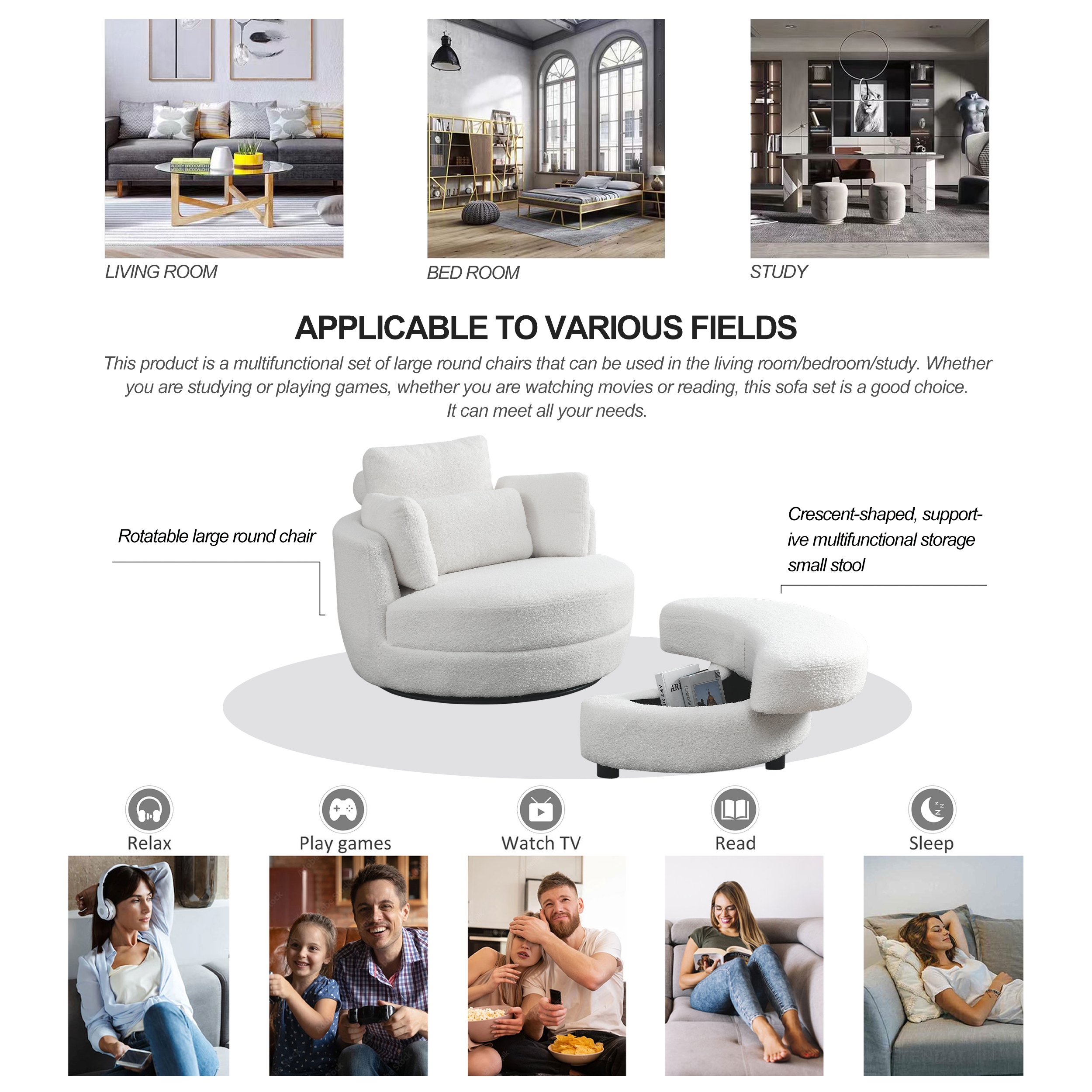 Moon chair bed 2025 bath and beyond