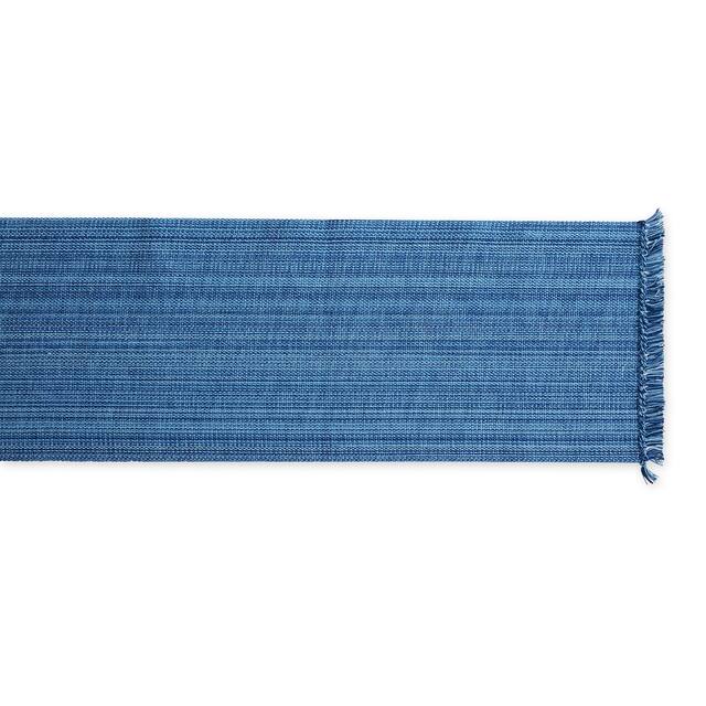 DII Variegated Taupe Fringe Table Runner 13x72