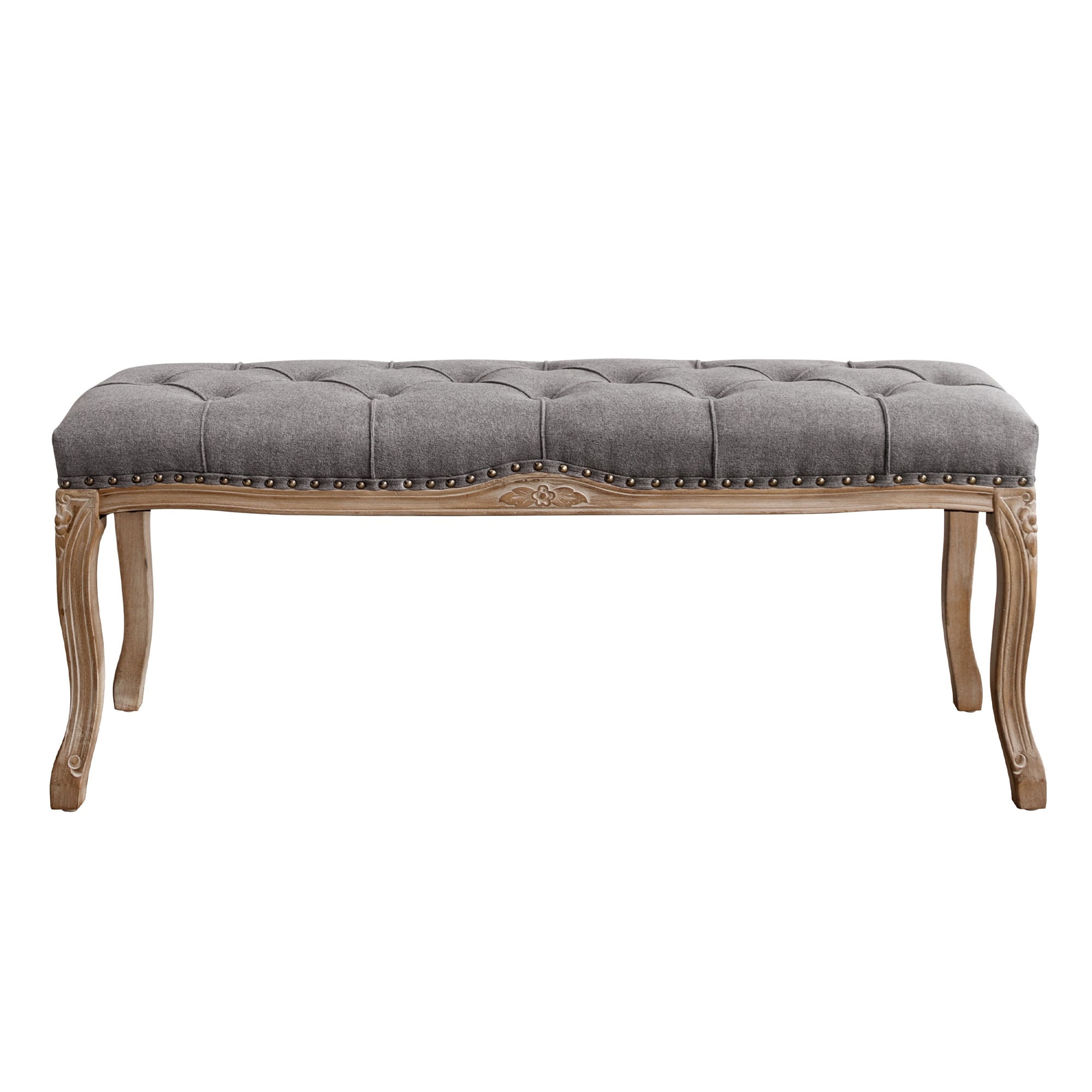 COZYMAN Modern Tufted Design Upholstered Ottoman Bench - Bed