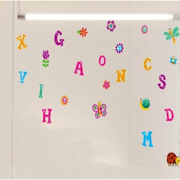 Shop Chezmax Diy Alphabet Abc Wall Decals Wall Stickers Removable
