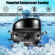 preview thumbnail 8 of 9, Costway Stainless Steel Ice Maker Machine Countertop 48Lbs/24H