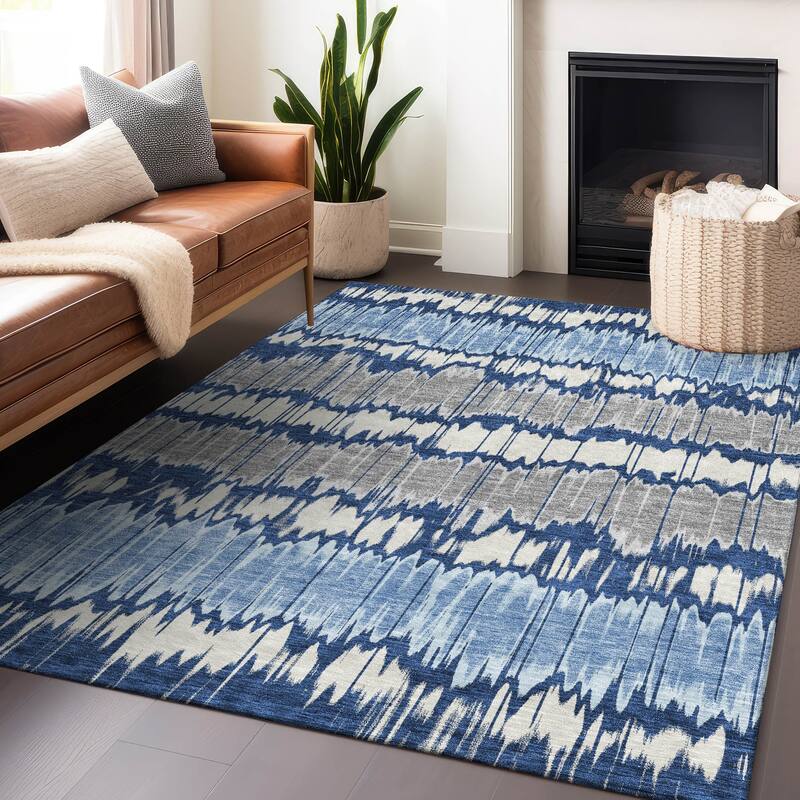Premium Washable Super Soft Modern Stripe Mayfield Rug