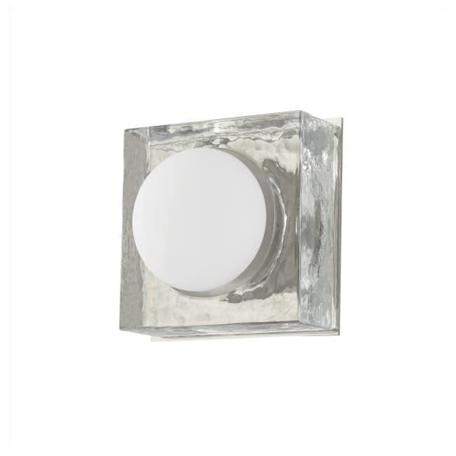 Hudson Valley Lighting 1601 Mackay 8" Tall Wall Sconce - Polished Nickel