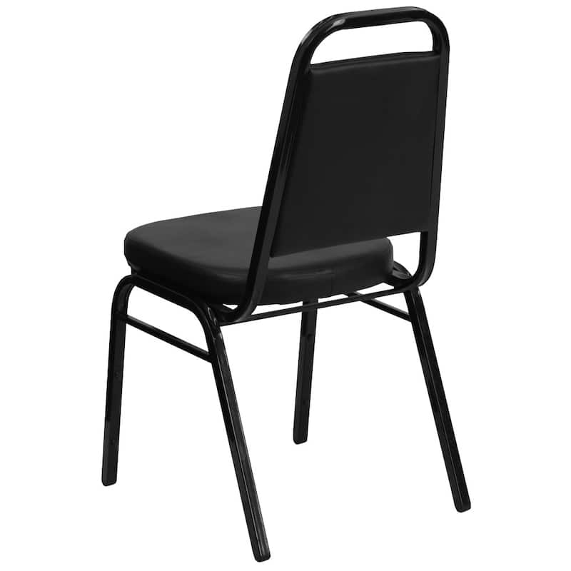4 Pack Trapezoidal Back Stacking Banquet Chair - 20.25"D x 17.5"W x 36"H
