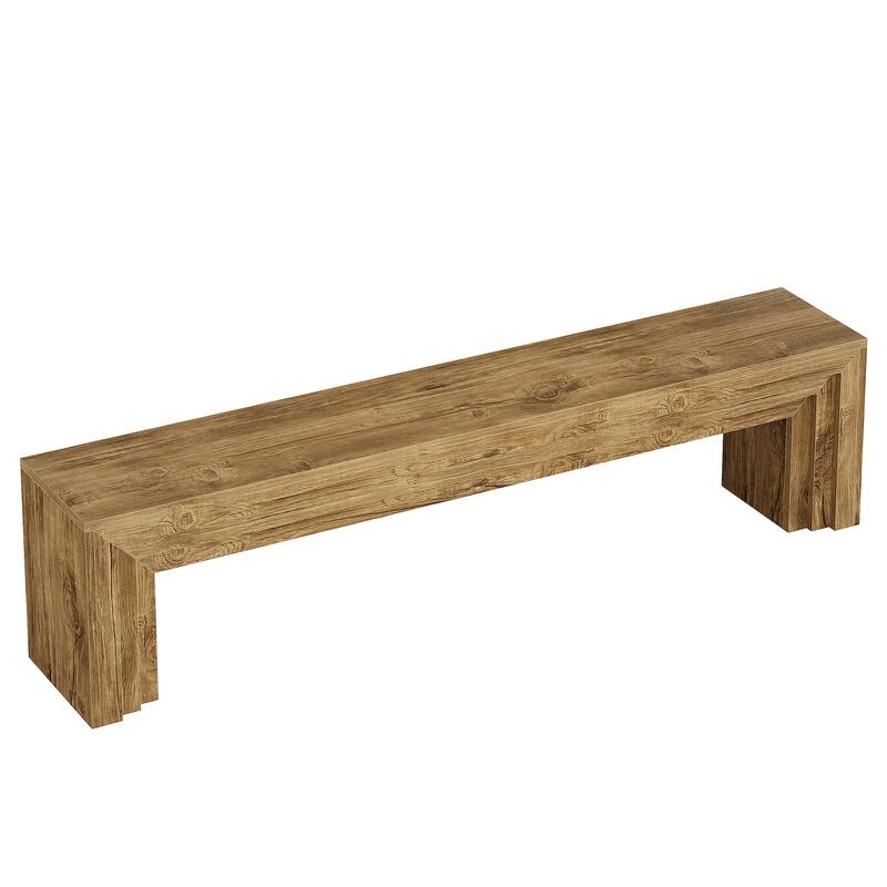 71" Extra Long Entryway Bench, Shoe Bench Seating for Hallway, End of Bed, Living Room, Sofa Back, Dining Room