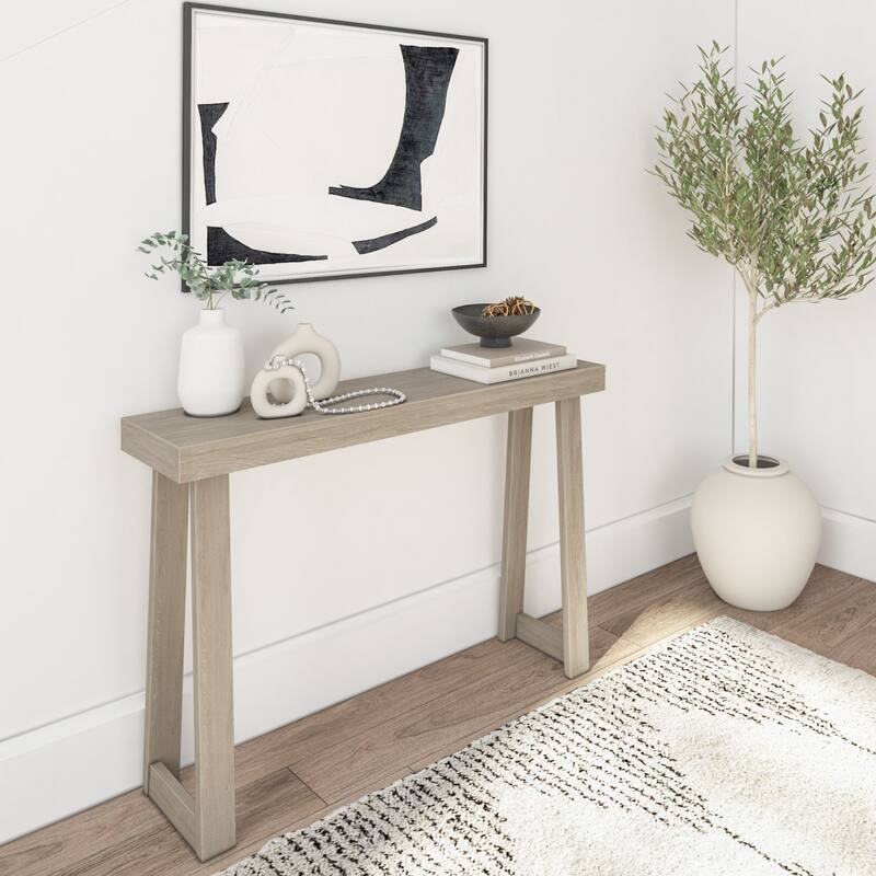 Plank and Beam Classic Console Table - 46" - Seashell