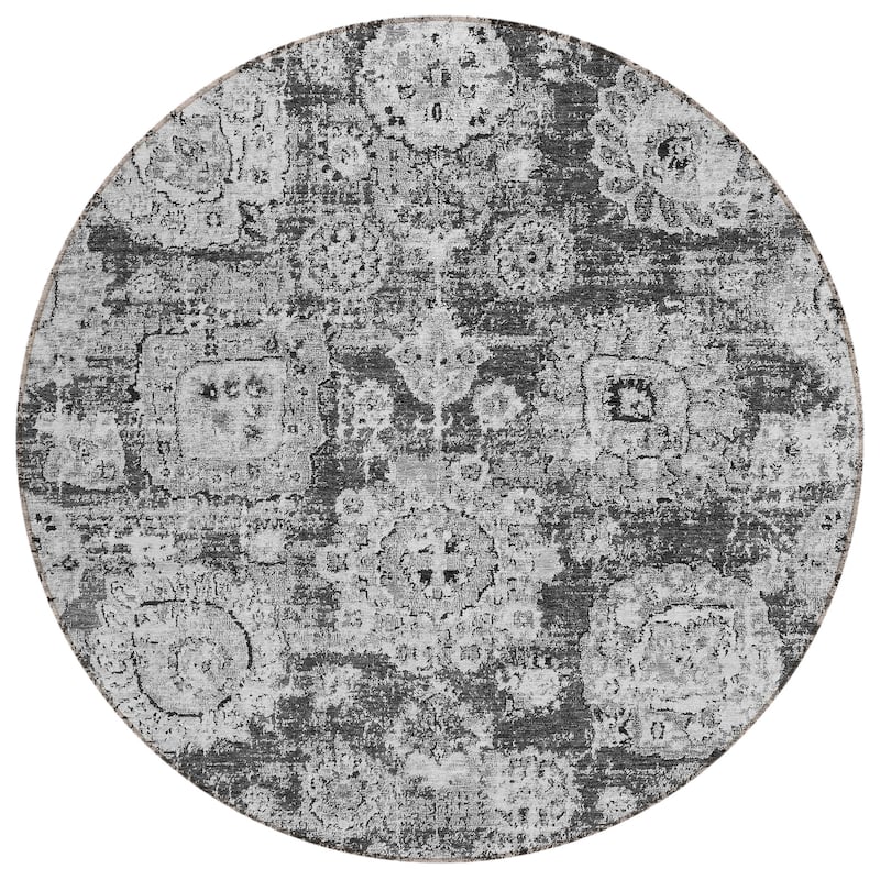 Machine Washable Indoor/ Outdoor Chantille Vintage Persian Rug