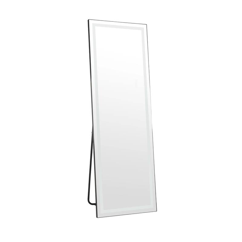Standing Full Length Mirror with LED Lights and Dimming