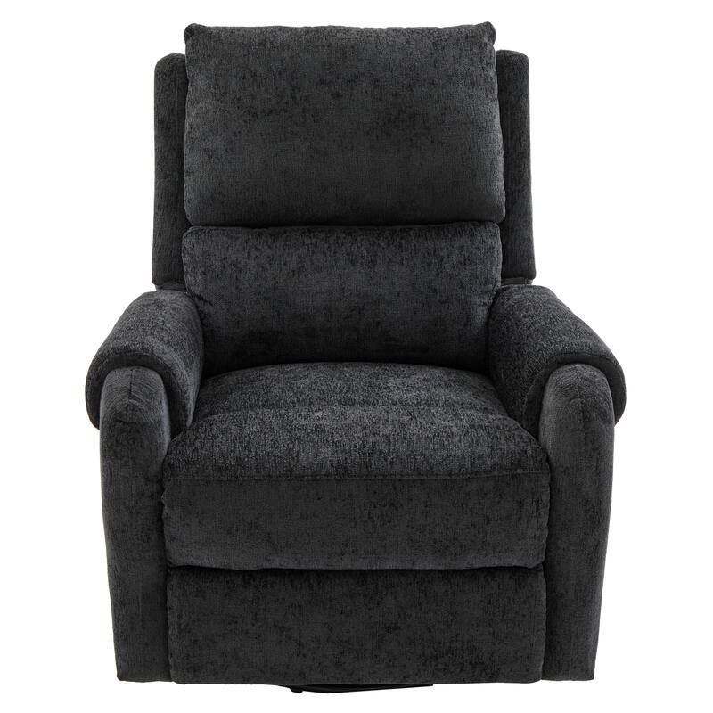 Manual Recliner Massage Recliner Chair Nursery Recliner Chair Swivel Rocker Recliner Sofa with a Side Storage Pocket