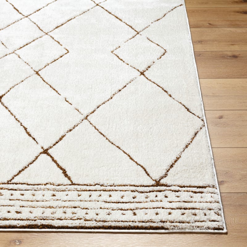Livabliss Freud Moroccan Diamond Area Rug