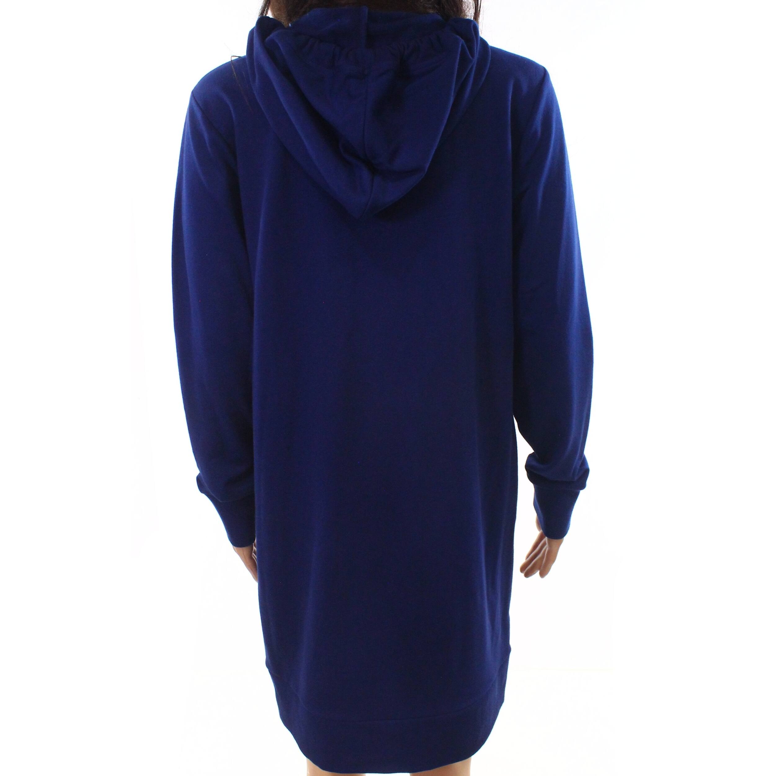 michael kors hoodie womens navy