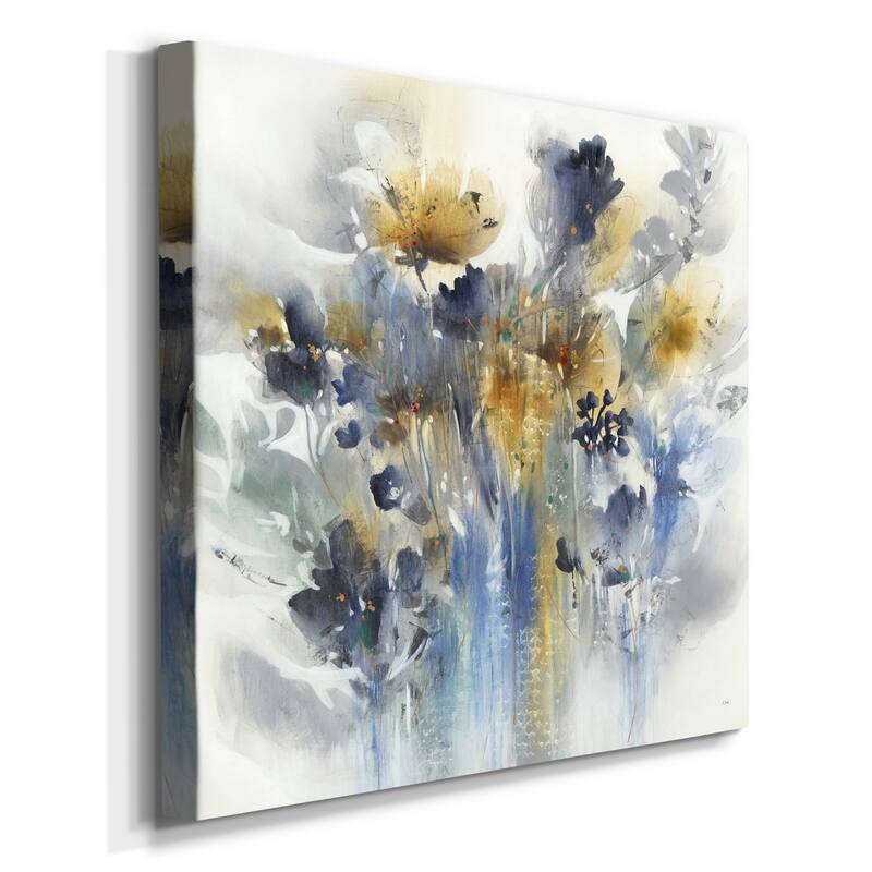Indigo Botanical-Premium Gallery Wrapped Canvas - Ready to Hang