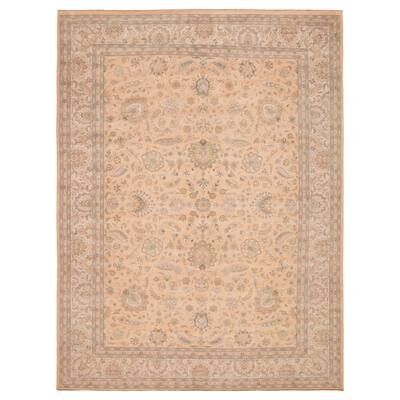 ECARPETGALLERY Hand-knotted Pako Persian 18 Of 20 Tan Wool Rug - 9'1 x 11'10