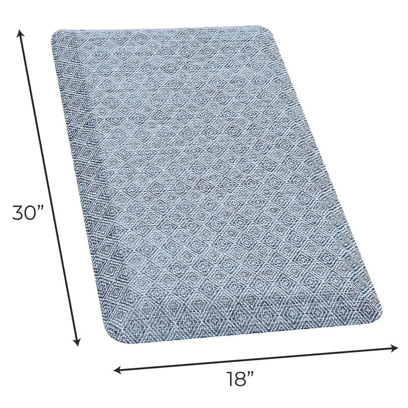 Linery & Co. Anti Fatigue Mat Comfortable Thick Padding for Kitchen or Office.