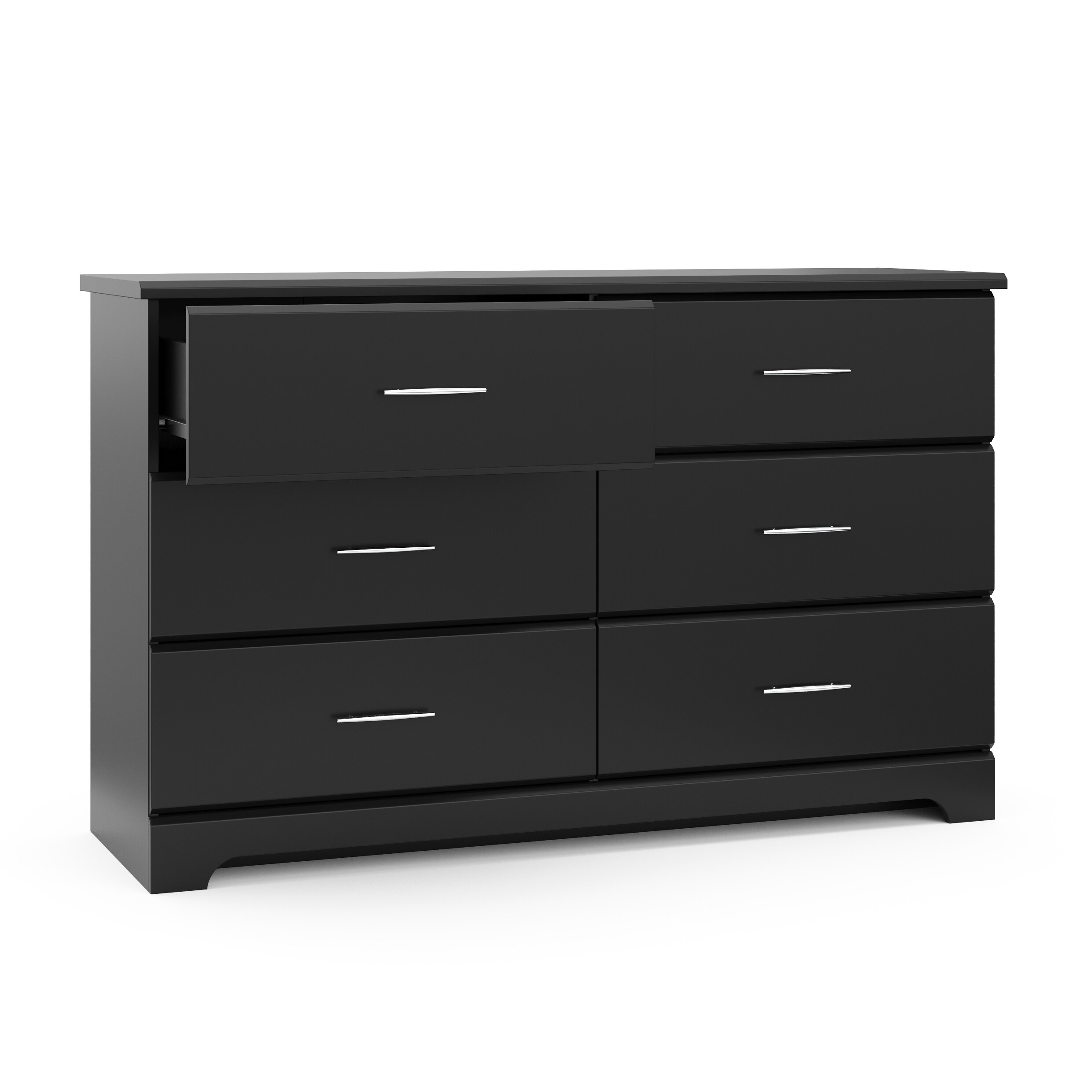 Storkcraft outlet black dresser