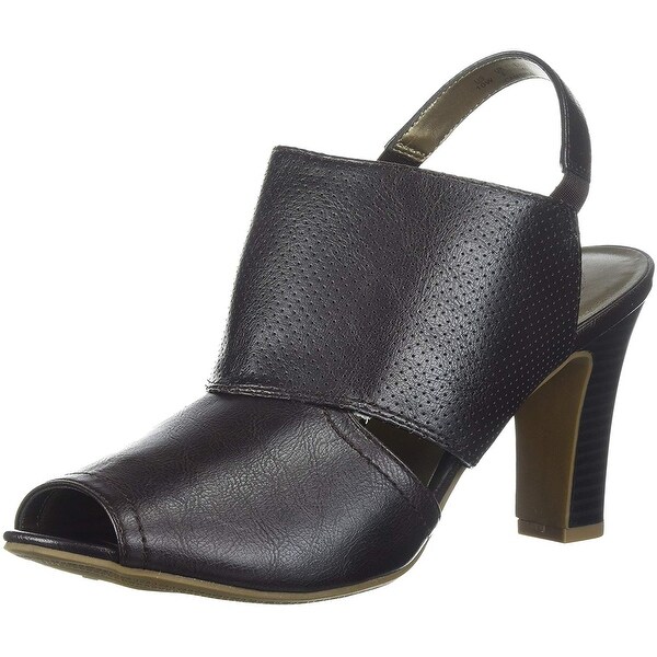 lifestride peep toe shoes