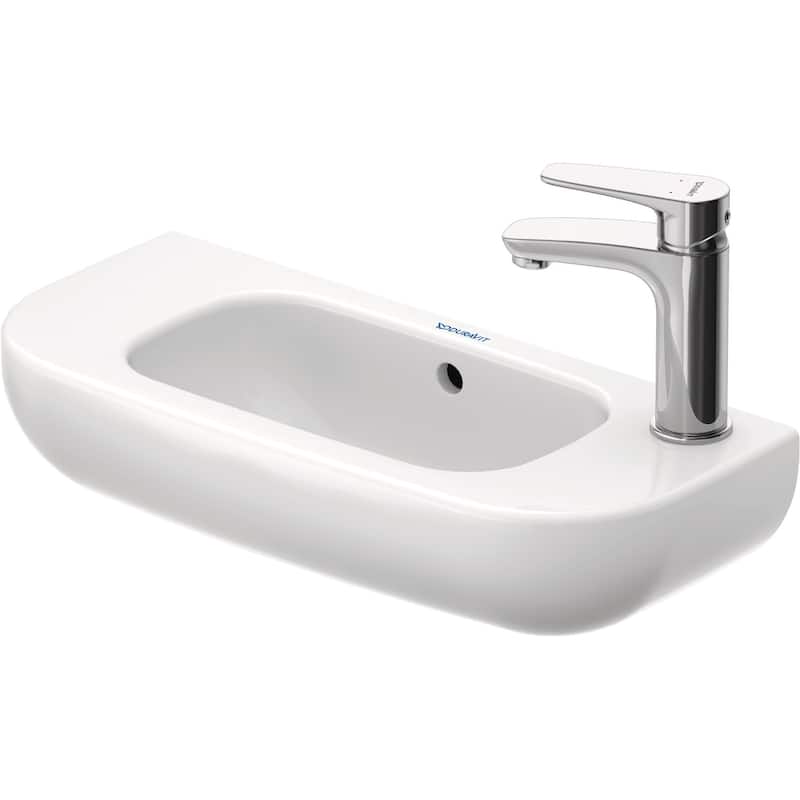 Duravit D-Code 19-5/8" Specialty Ceramic Wall Mounted Bathroom Sink