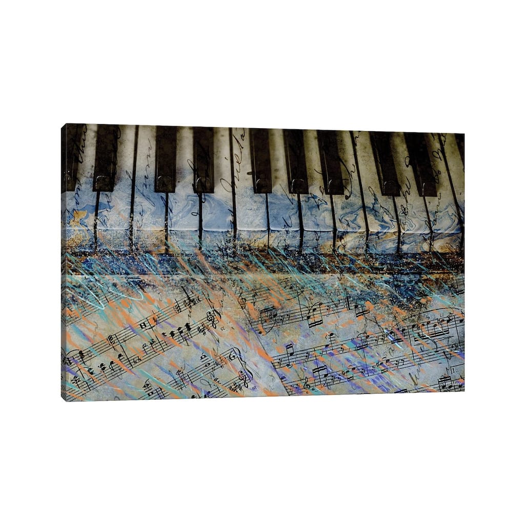 iCanvas "Piano Keys" by Dan Meneely Canvas Print
