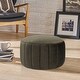 preview thumbnail 33 of 55, Furniture R Modern Solid Color Velvet Ottoman