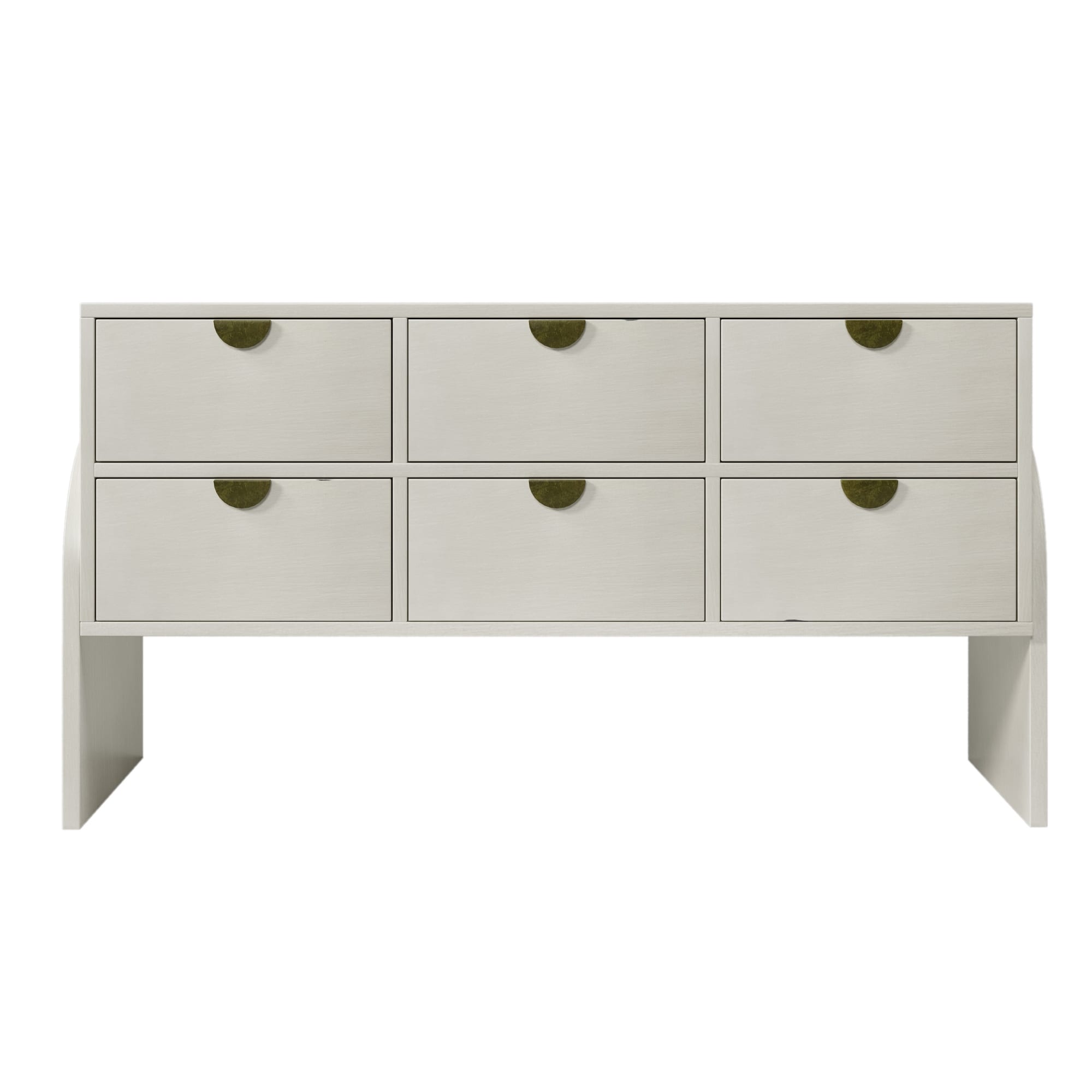White geometric dresser deals