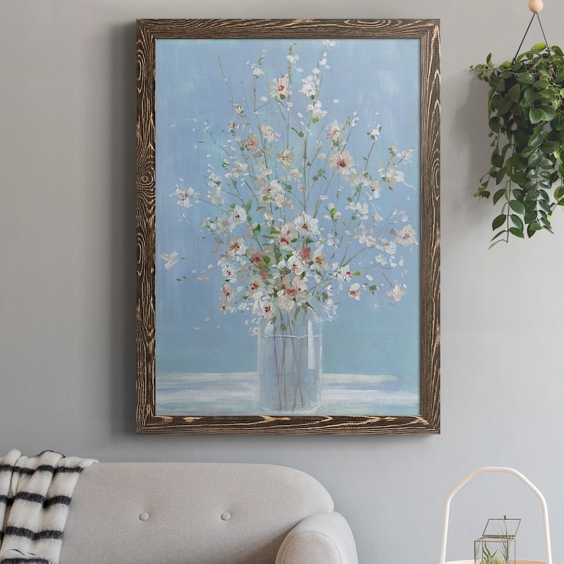Cherry Blossom Arrangement-Premium Framed Canvas - Ready to Hang