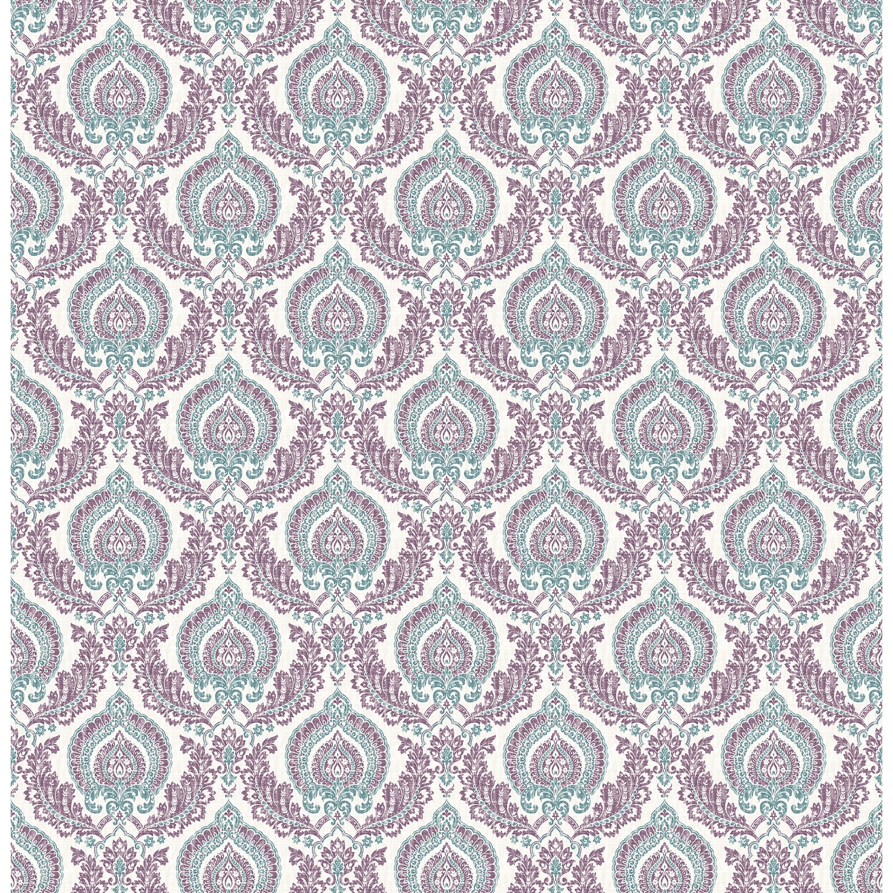 shop olivia lulu plum damask wallpaper on sale overstock 31975000 olivia lulu plum damask wallpaper