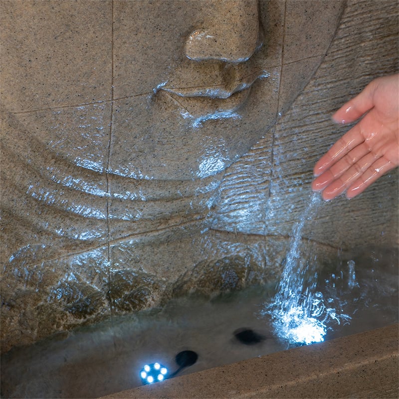 Sandstone Buddha Fountain
