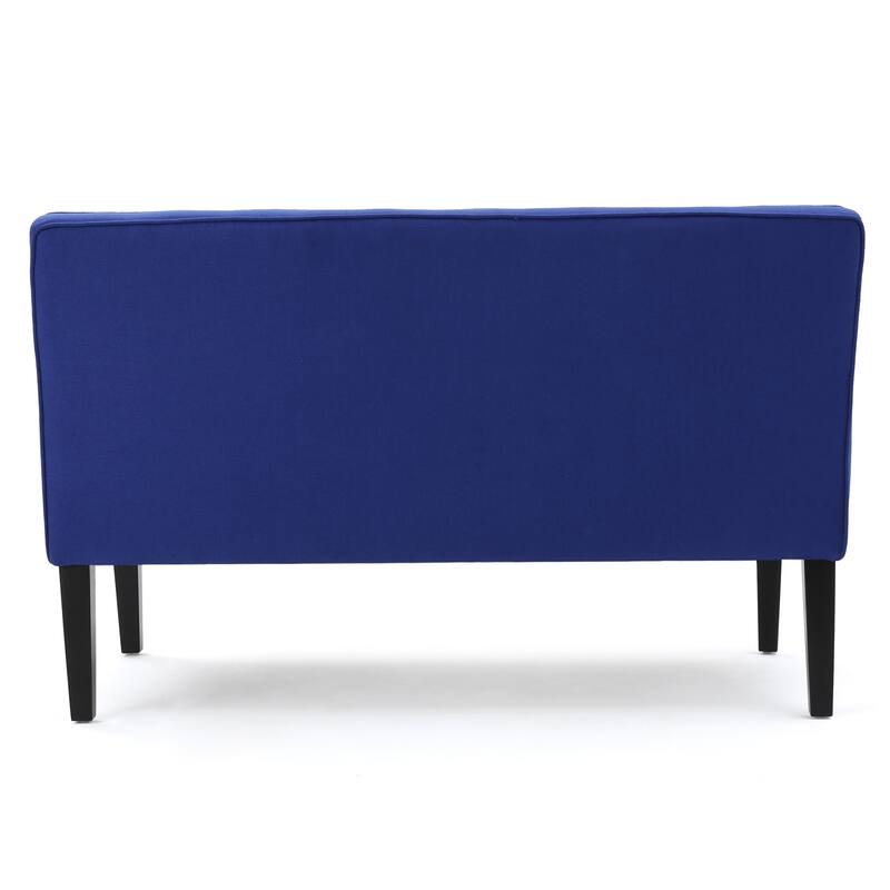 Modern Loveseat with Upholstered Fabric and Birch Wood Legs, for Living Room, Bedroom and Lounge