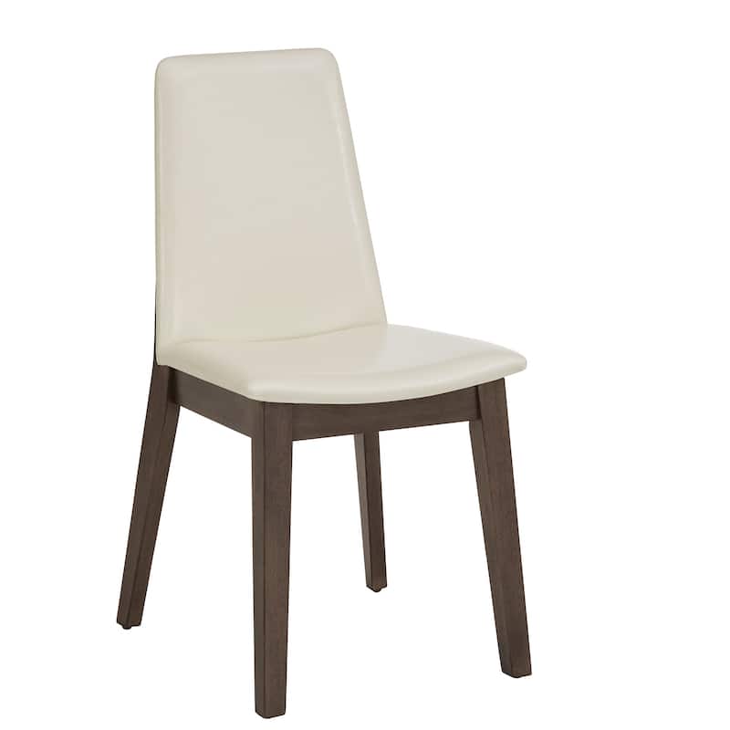 Harstad 47" Wood Finish Fixed Top Round Dining Set by iNSPIRE Q Modern