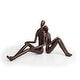 preview thumbnail 2 of 1, Danya B. Romantic Couple Bronze Sculpture