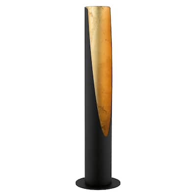 Strick & Bolton Marx Matte Black/ Gold LED Table Lamp