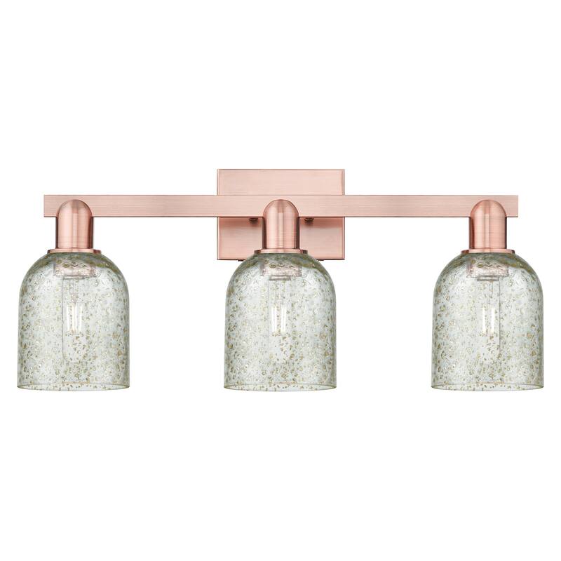 Innovations Lighting Endless Possibilities Arcadia - Caledonia - 3 Light 24" Bath Vanity Light - Antique Copper/Mica