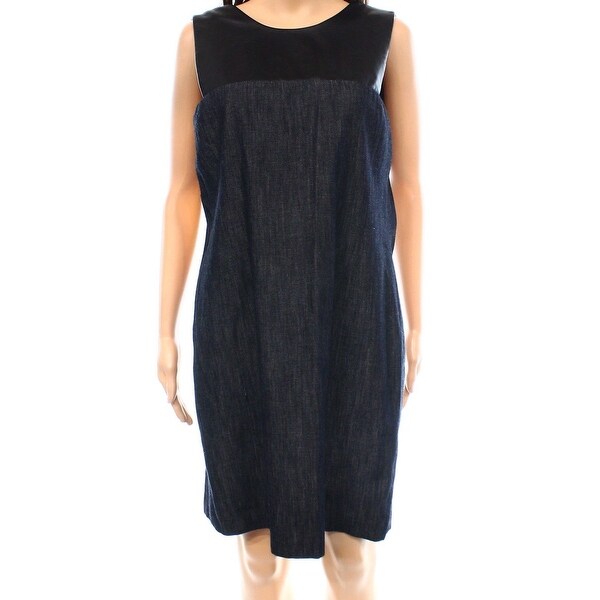 lauren ralph lauren denim shift dress