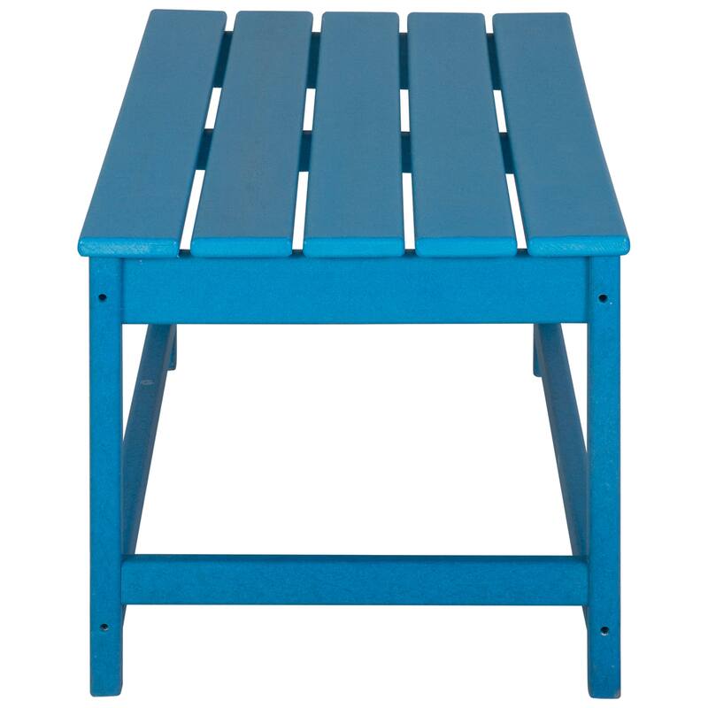 Laguna Hdpe All Weather Outdoor Patio Coffee And Side Tables (3-Piece Set)