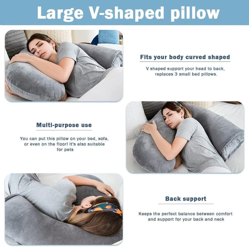 Pregnancy Pillow for Sleeping,Maternity Body Pillow for Pregnancy Women,Pregnancy Support Pillow