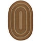 preview thumbnail 57 of 62, SAFAVIEH Handmade Braided Akina Cotton Rug 4' x 6' Oval - Ivory/Green