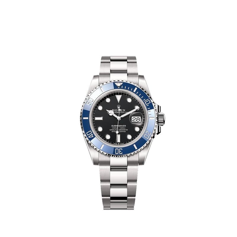 Rolex Pre-Owned Submariner Date Men's Watch - Blue Bezel - 41mm