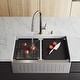 preview thumbnail 19 of 35, VIGO Double Bowl Slotted Stainless Steel Kitchen Sink with Accessories