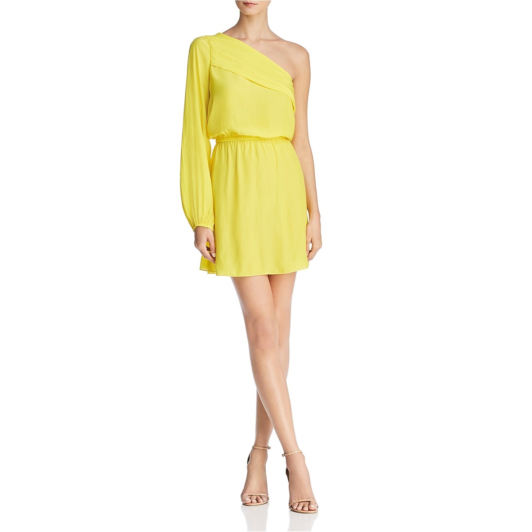 ramy brook yellow dress