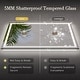 preview thumbnail 90 of 161, Large LED Bathroom mirror Tempered Glass Dimmable Anti-Fog Vanity Mirror